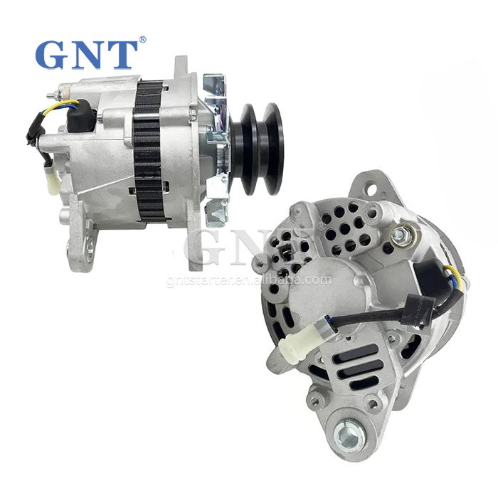 24V 35A Alternator for CATERPILLAR Excavator with MITSUBISHI Engine A0045T70383 A5T70383 ME049165 2035069